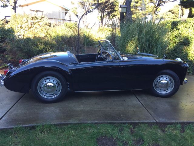 1957 Black MG MGA ROADSTER