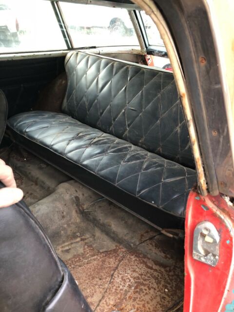 1957 Red Chevrolet Nomad Wagon