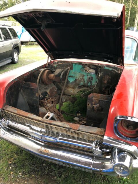 1957 Red Chevrolet Nomad Wagon