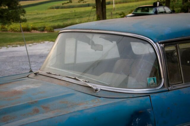 1957 Blue Chevrolet Nomad Wagon