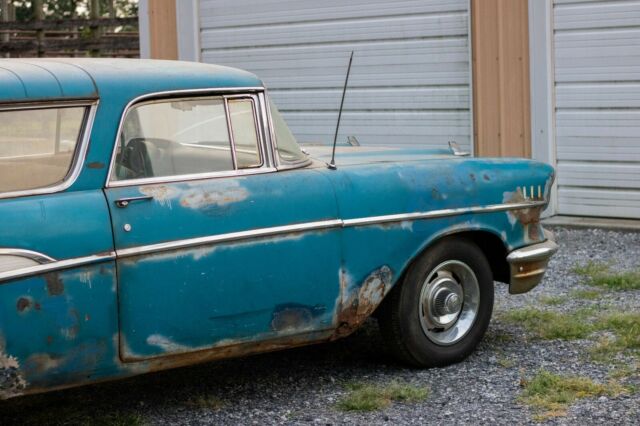 1957 Blue Chevrolet Nomad Wagon