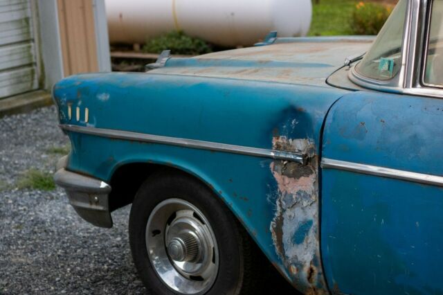 1957 Blue Chevrolet Nomad Wagon
