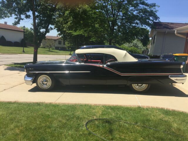 1957 Black Oldsmobile Ninety-Eight Convertible