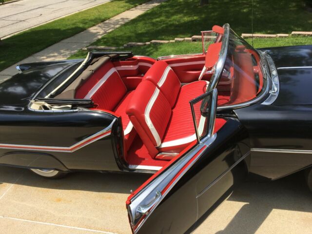 1957 Black Oldsmobile Ninety-Eight Convertible