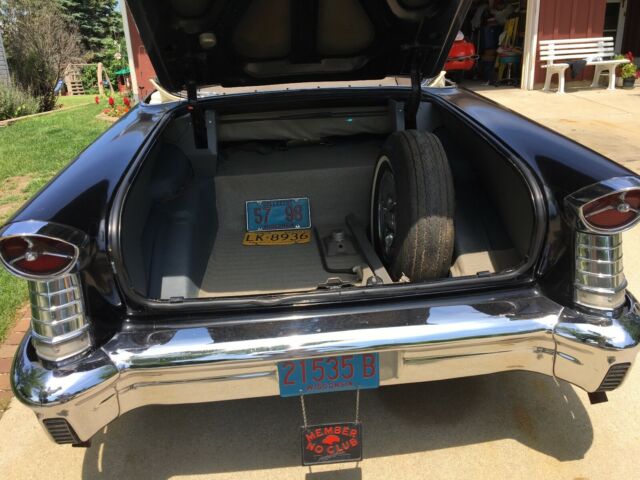 1957 Black Oldsmobile Ninety-Eight Convertible