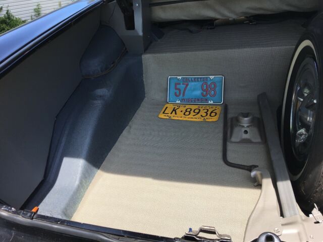 1957 Black Oldsmobile Ninety-Eight Convertible