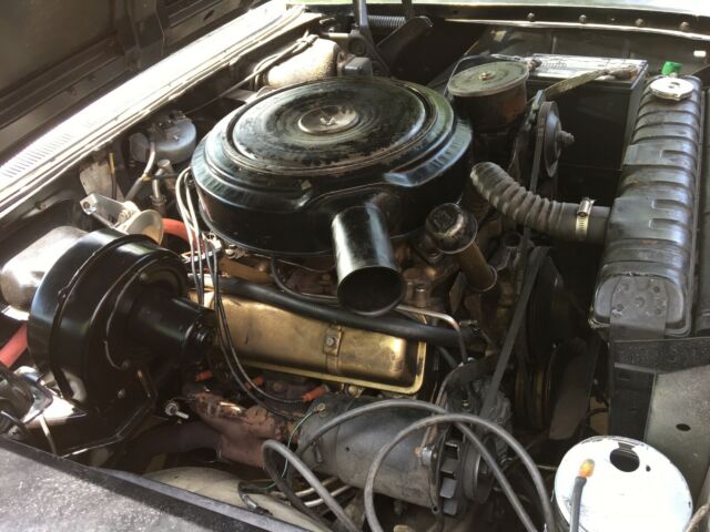 1957 Black Oldsmobile Ninety-Eight Convertible