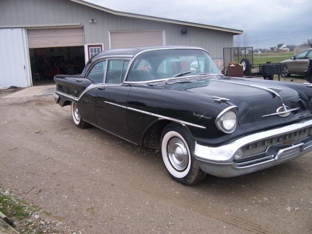1957 White Oldsmobile Eighty-Eight Wagon