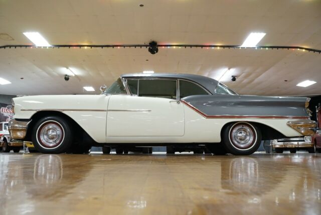 1957 White Oldsmobile Eighty-Eight --