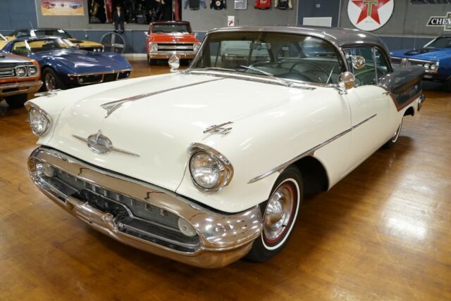 1957 White Oldsmobile Eighty-Eight --