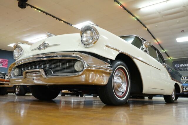 1957 White Oldsmobile Eighty-Eight --