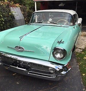 1957 green oldsmobile G80 Coupe