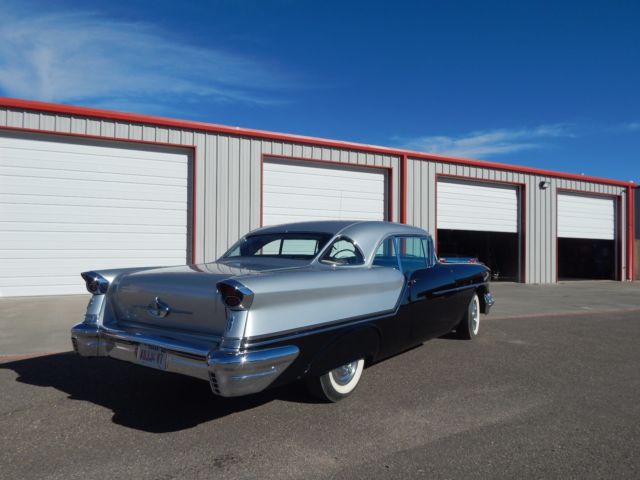 1957 Black Oldsmobile Eighty-Eight Coupe