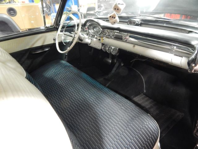 1957 Black Oldsmobile Eighty-Eight Coupe