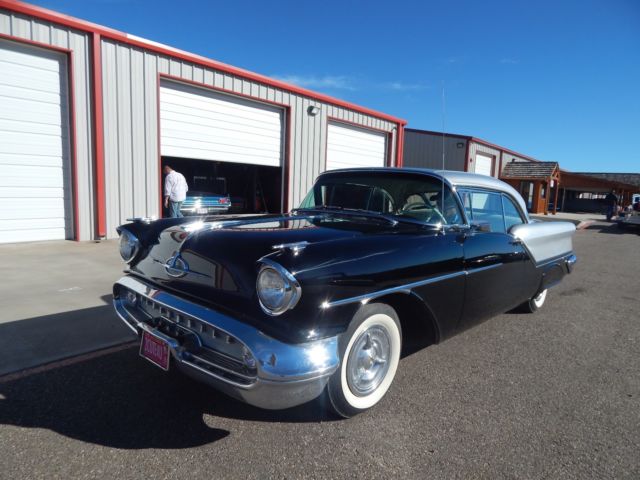 1957 Black Oldsmobile Eighty-Eight Coupe