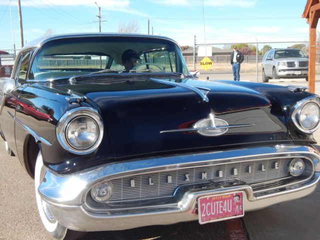 1957 Black Oldsmobile Eighty-Eight Coupe