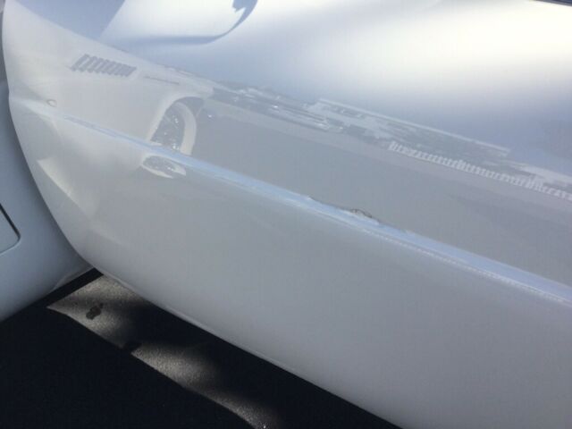 1957 White Ford Thunderbird Convertible