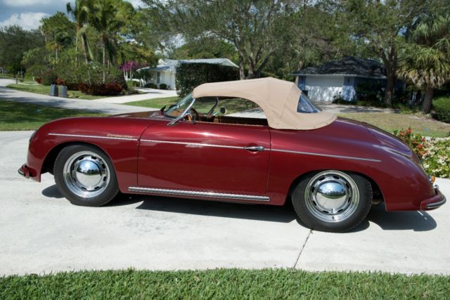 1957 Merlot Porsche 356 356