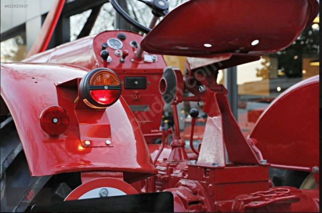 1957 kÄ±rmÄ±zÄ± Porsche PORSCHE DIESEL JUNIOR PRO 206 / 1 tractor