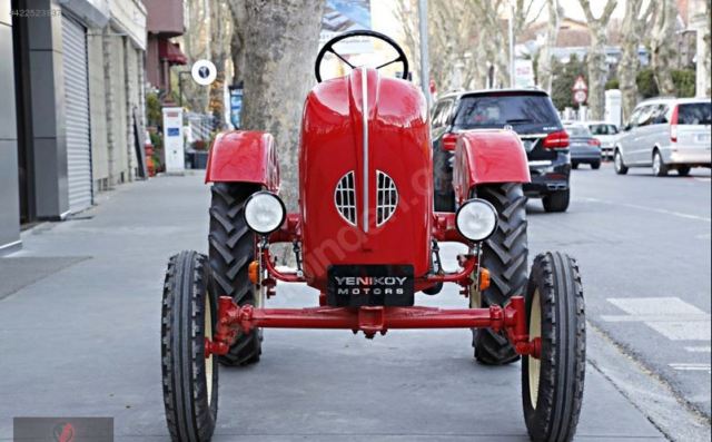1957 kÄ±rmÄ±zÄ± Porsche PORSCHE DIESEL JUNIOR PRO 206 / 1 tractor