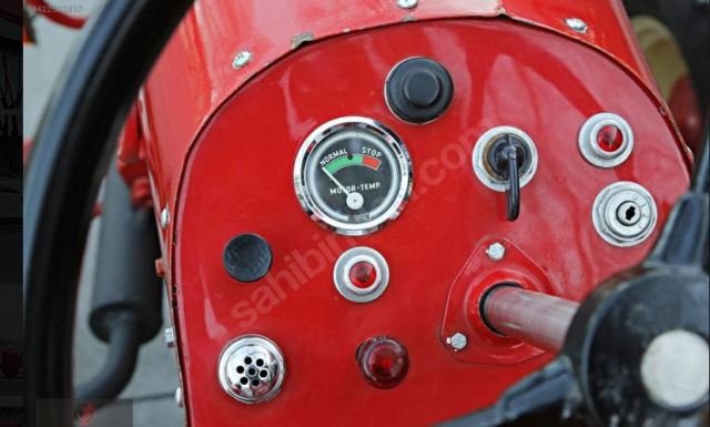 1957 kÄ±rmÄ±zÄ± Porsche PORSCHE DIESEL JUNIOR PRO 206 / 1 tractor