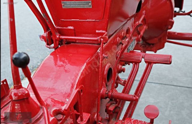 1957 kÄ±rmÄ±zÄ± Porsche PORSCHE DIESEL JUNIOR PRO 206 / 1 tractor