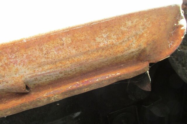 1957 white/ orange Ford Ranchero Standard Cab Pickup