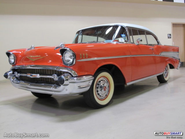 1957 Red Chevrolet Bel Air