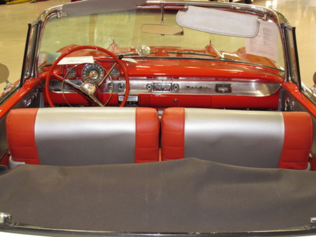 1957 Red Chevrolet Bel Air