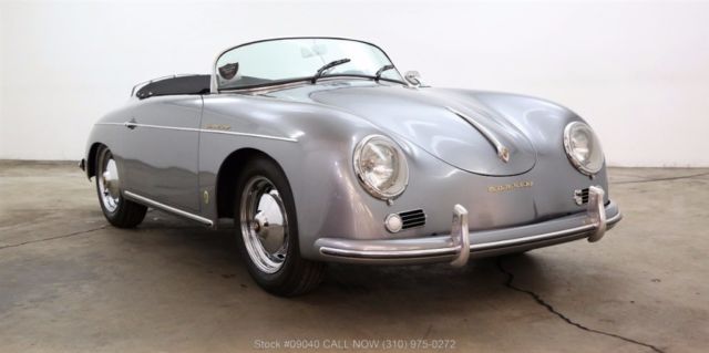 1957 Gray Porsche Speedster