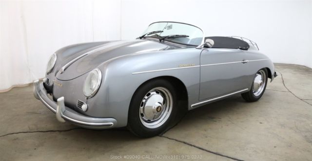 1957 Gray Porsche Speedster