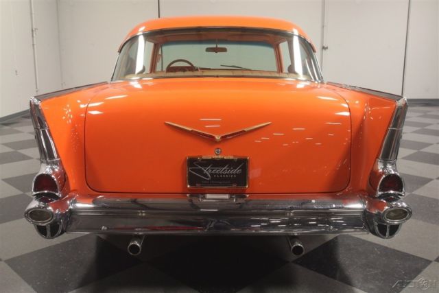 1957 Orange Chevrolet 210