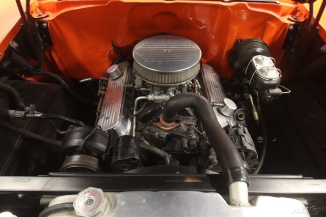1957 Orange Chevrolet 210
