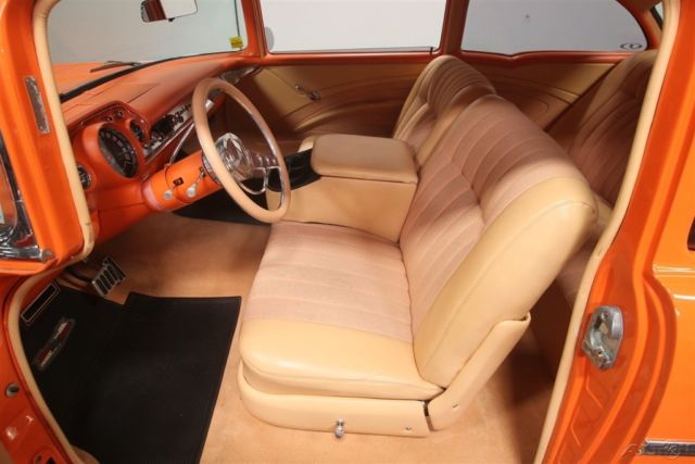 1957 Orange Chevrolet 210