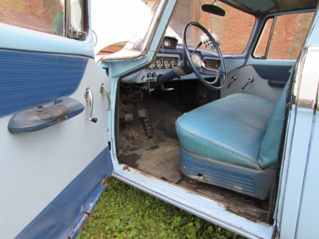 1957 Blue Studebaker Commander Sedan