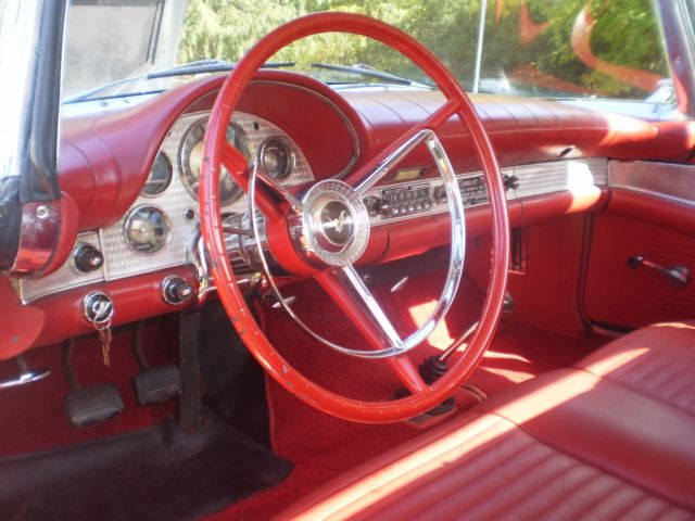 1957 Gunmetal Grey Ford Thunderbird