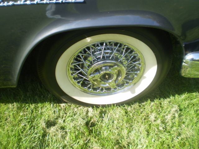 1957 Gunmetal Grey Ford Thunderbird