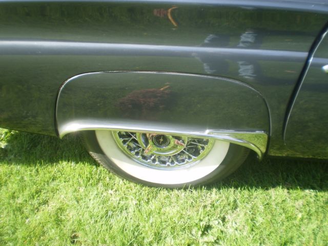 1957 Gunmetal Grey Ford Thunderbird