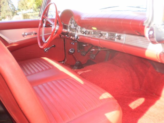 1957 Gunmetal Grey Ford Thunderbird