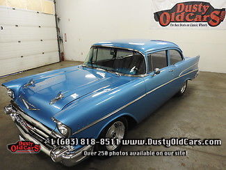 1957 Teal Chevrolet Bel Air/150/210 Coupe
