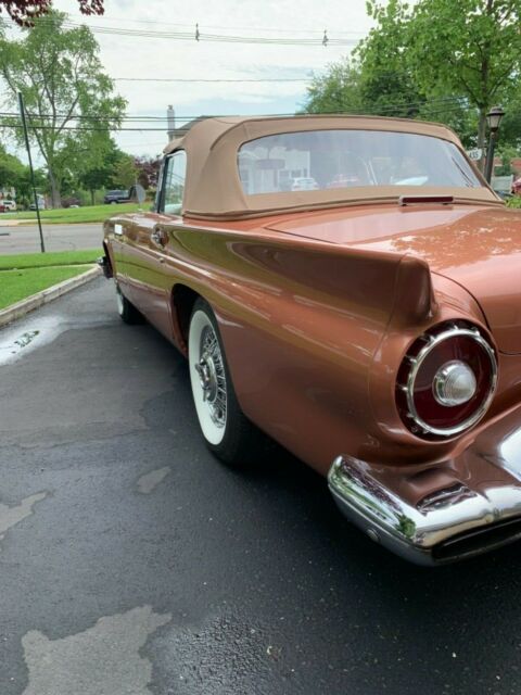 1957 Bronze Ford Thunderbird Convertible