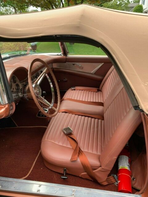 1957 Bronze Ford Thunderbird Convertible