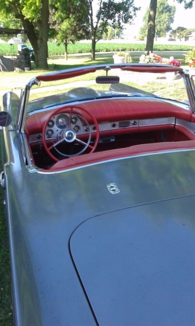1957 Gray Ford Thunderbird Coupe