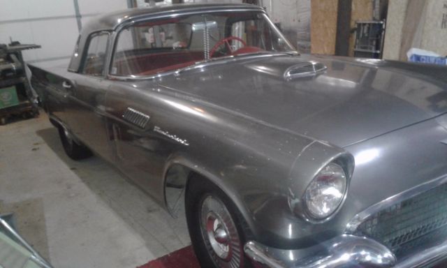 1957 Gray Ford Thunderbird Coupe
