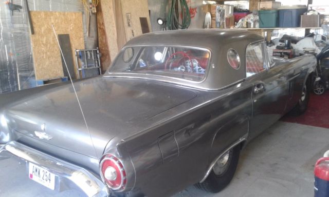 1957 Gray Ford Thunderbird Coupe