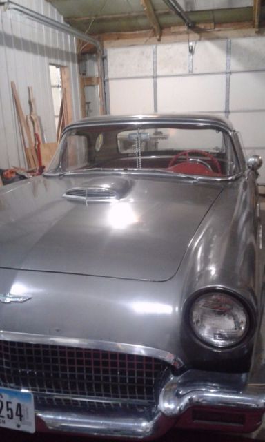 1957 Gray Ford Thunderbird Coupe