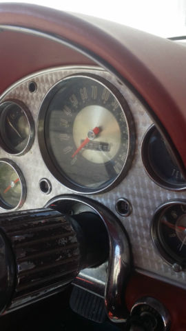 1957 Red Ford Thunderbird Convertible