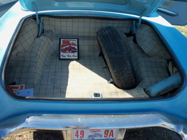 1957 Starmist blue Ford Thunderbird Convertible