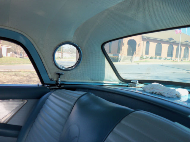 1957 Starmist blue Ford Thunderbird Convertible