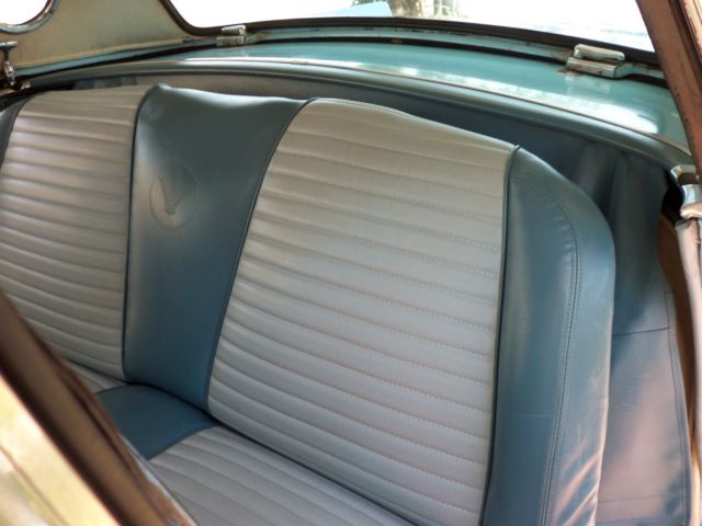 1957 Starmist blue Ford Thunderbird Convertible